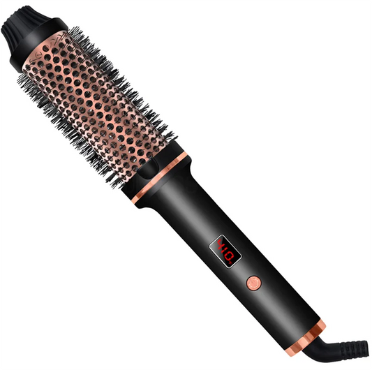 Hair Curling Iron Brush Ceramic Thermal Brush